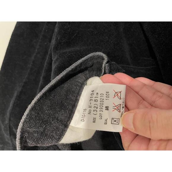 BOBSON Hyper Impression Black Velvet Vintage Jeans- 32 - Picture 5 of 6